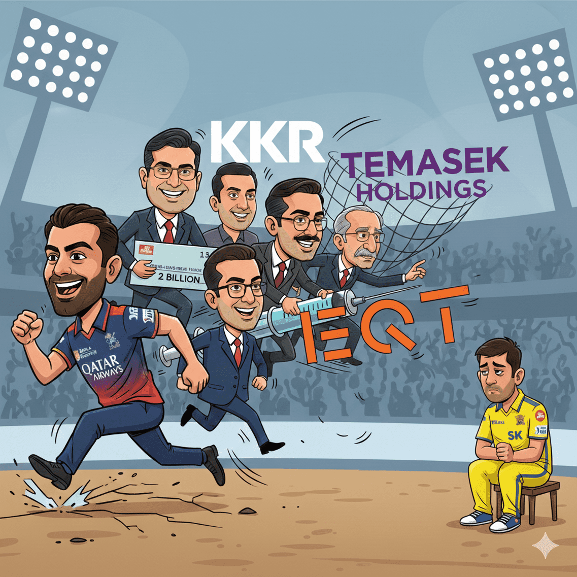 Everyone Is Chasing RCB at $2 Billion, While CSK Sits Ignored at $1 Billion